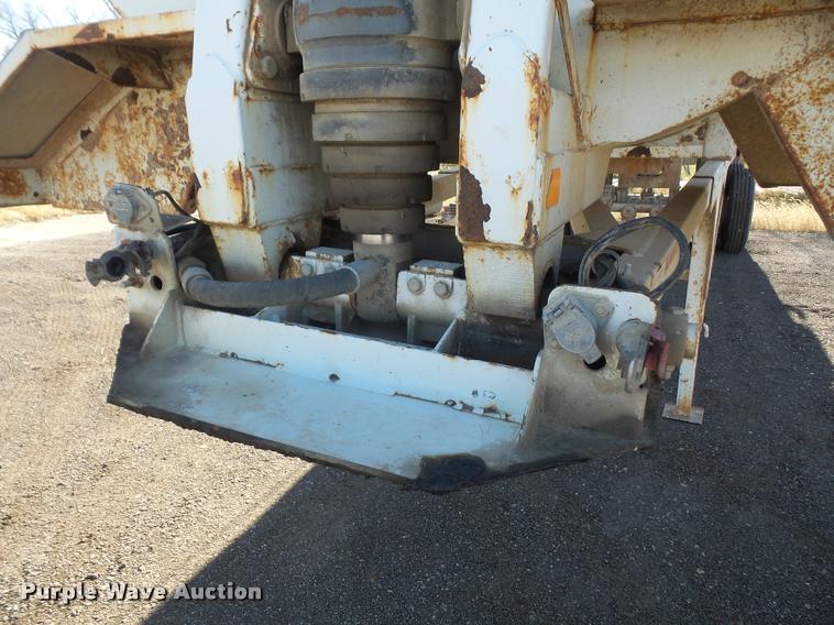 image for item DA3829 2007 Clement Rockstar barrel bed end dump trailer