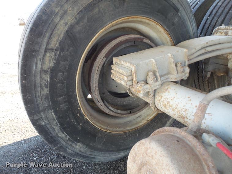 image for item DA3829 2007 Clement Rockstar barrel bed end dump trailer