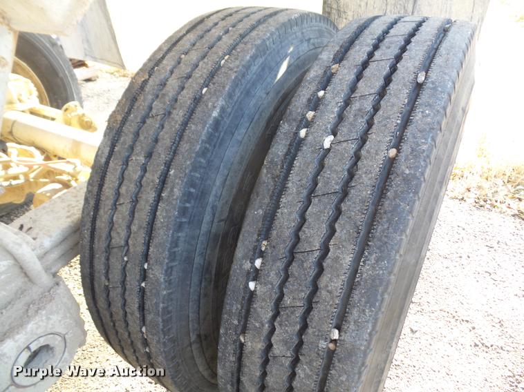 image for item DA3829 2007 Clement Rockstar barrel bed end dump trailer