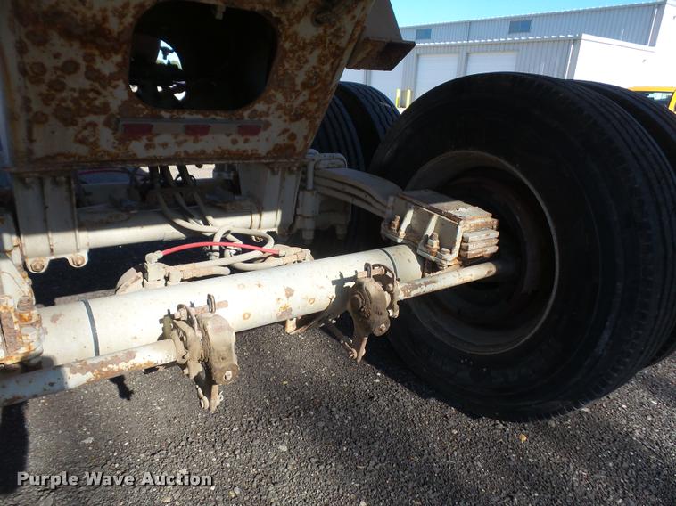 image for item DA3829 2007 Clement Rockstar barrel bed end dump trailer