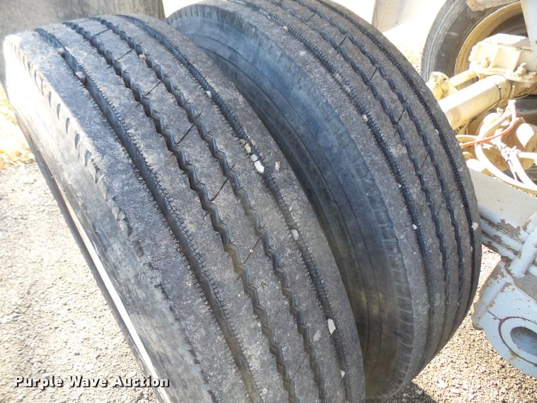 image for item DA3829 2007 Clement Rockstar barrel bed end dump trailer