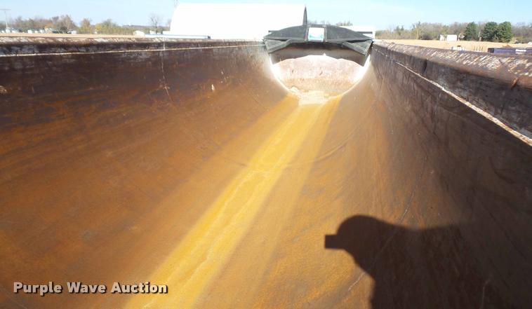 image for item DA3829 2007 Clement Rockstar barrel bed end dump trailer