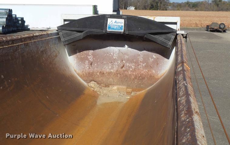 image for item DA3829 2007 Clement Rockstar barrel bed end dump trailer