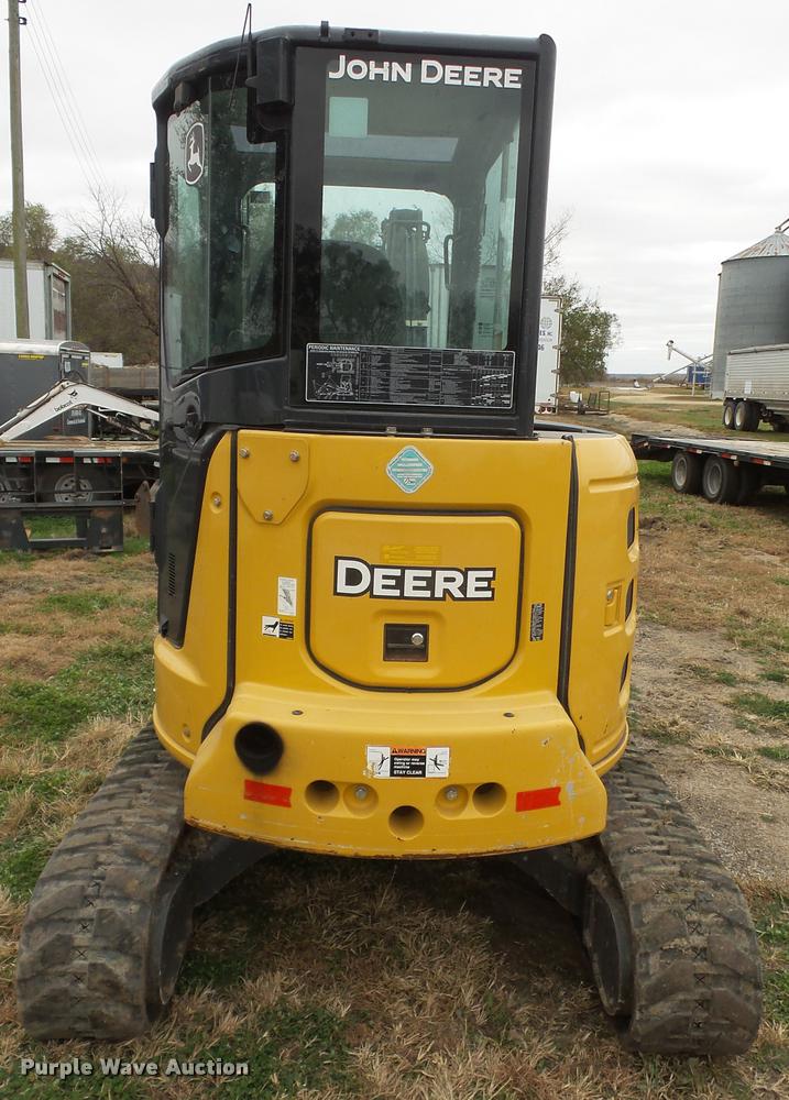 image for item DA3834 2013 John Deere 35G compact excavator