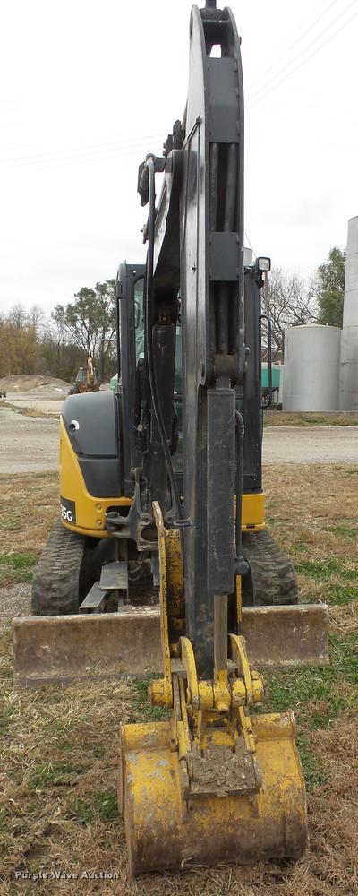 image for item DA3834 2013 John Deere 35G compact excavator