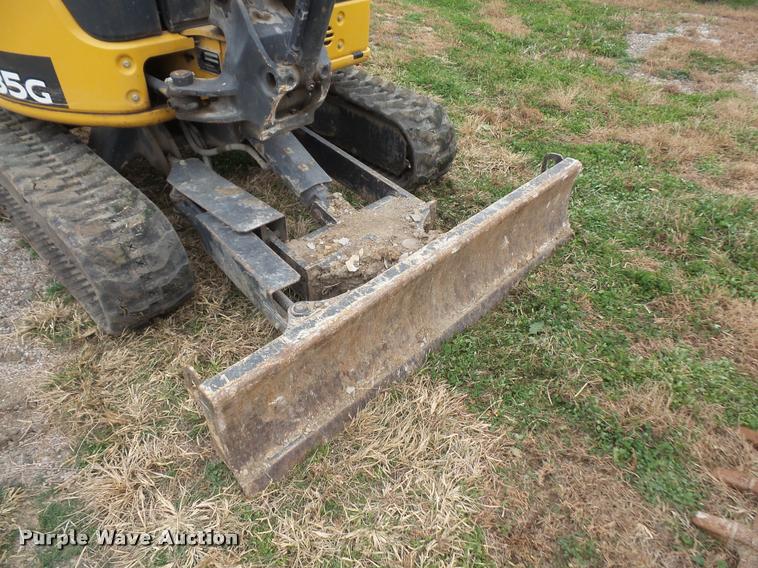 image for item DA3834 2013 John Deere 35G compact excavator