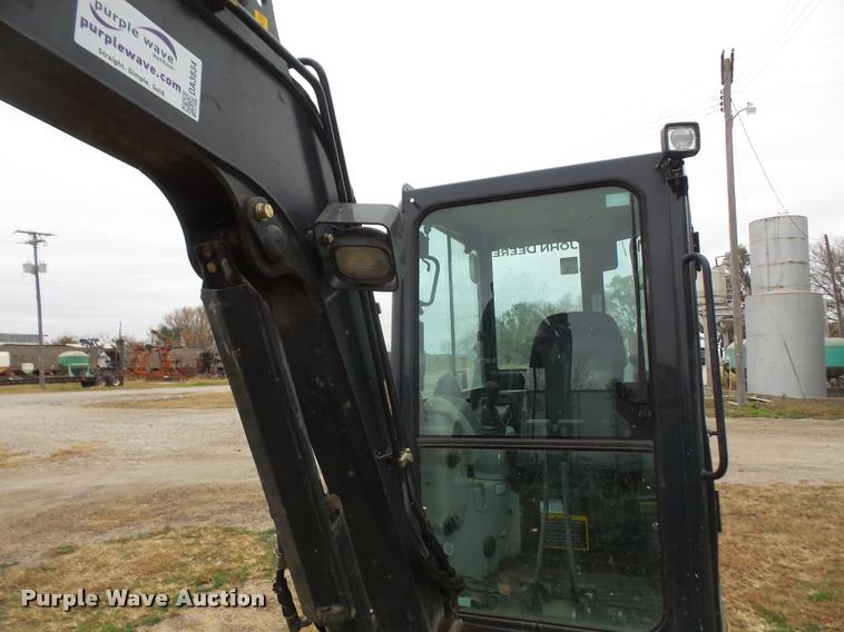 image for item DA3834 2013 John Deere 35G compact excavator