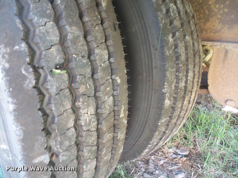 image for item DA3976 1985 MTBI lowboy equipment trailer