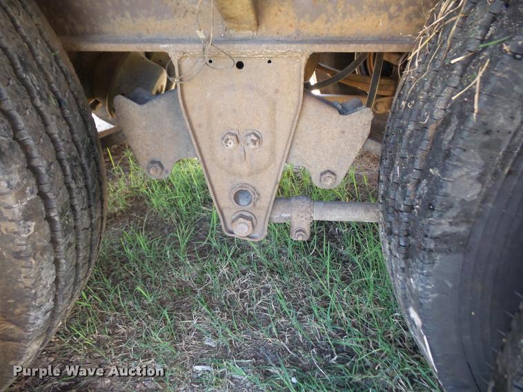 image for item DA3976 1985 MTBI lowboy equipment trailer