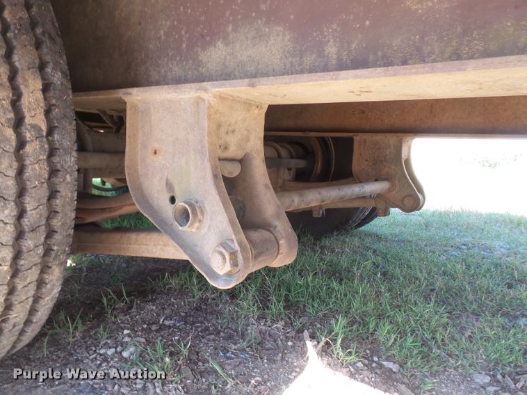 image for item DA3976 1985 MTBI lowboy equipment trailer