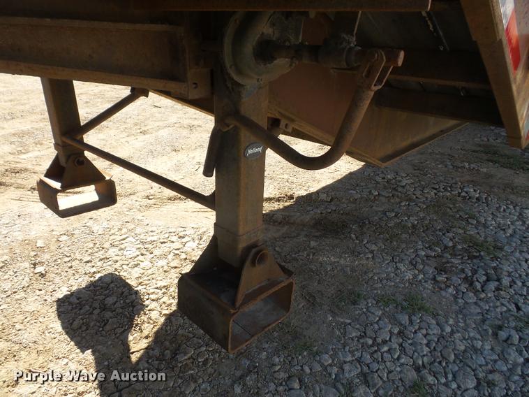 image for item DA3976 1985 MTBI lowboy equipment trailer