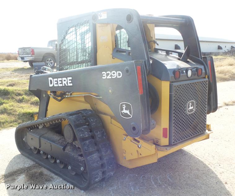 image for item DA5017 2012 John Deere 329D skid steer