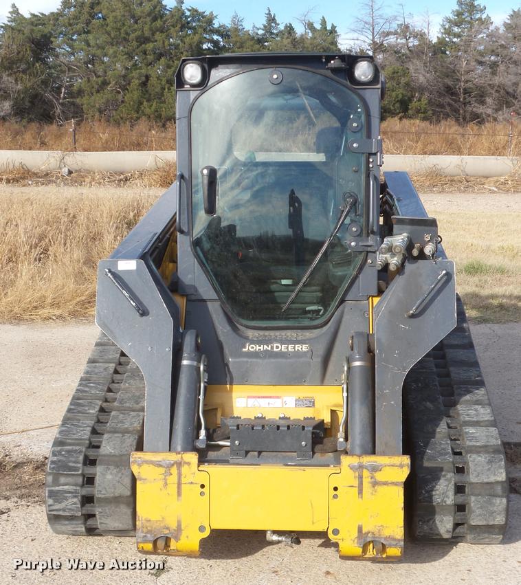 image for item DA5017 2012 John Deere 329D skid steer