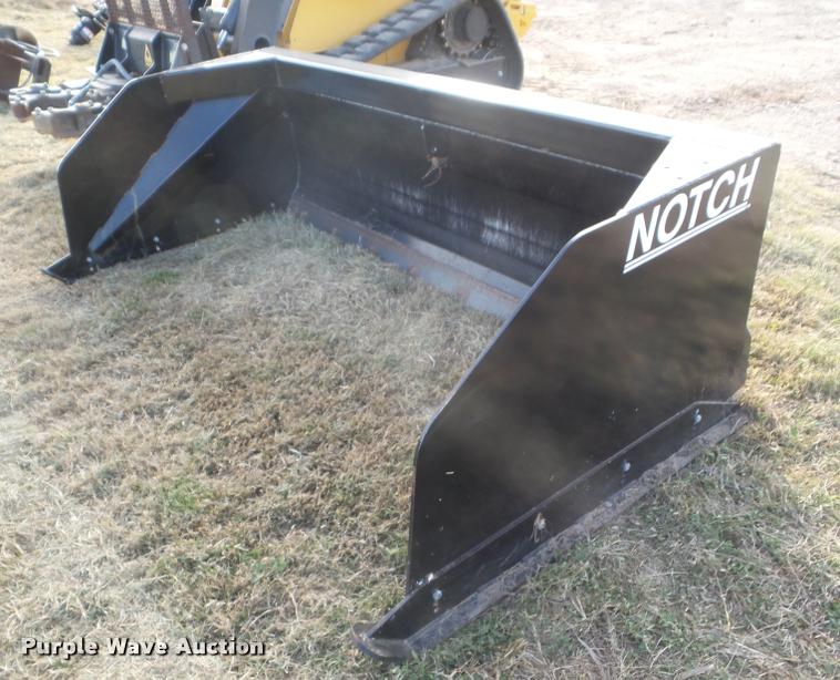 2014 Notch SP8 skid steer box blade in Lincoln, KS Item DA5018 sold