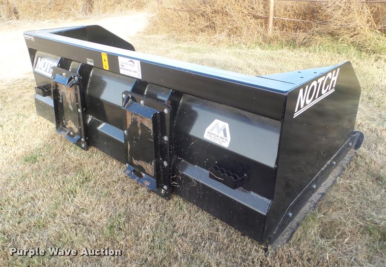 2014 Notch SP8 skid steer box blade in Lincoln, KS Item DA5018 sold