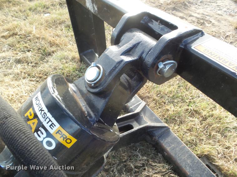 image for item DA5025 2011 John Deere PA30 skid steer auger