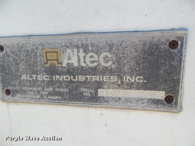 image for item DA5120 1995 Ford F800 Super Duty bucket truck