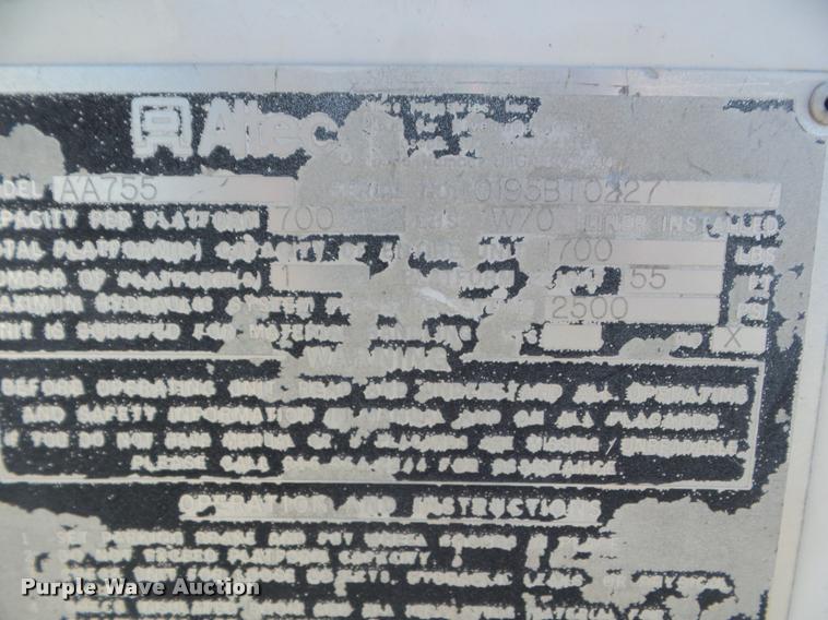 image for item DA5120 1995 Ford F800 Super Duty bucket truck