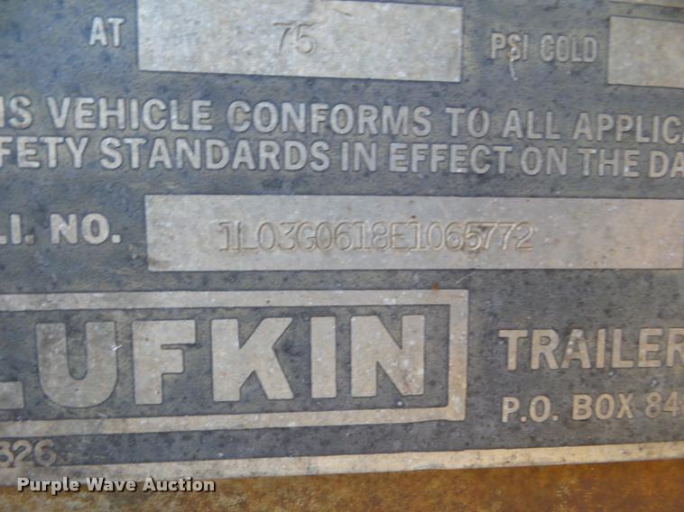 image for item DA5126 1984 Lufkin CD-77 trailer dolly