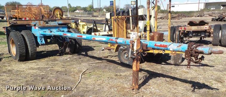 image for item DA5128 1950 Nabo pole trailer