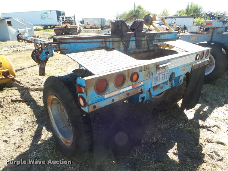 image for item DA5128 1950 Nabo pole trailer