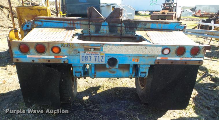 image for item DA5128 1950 Nabo pole trailer