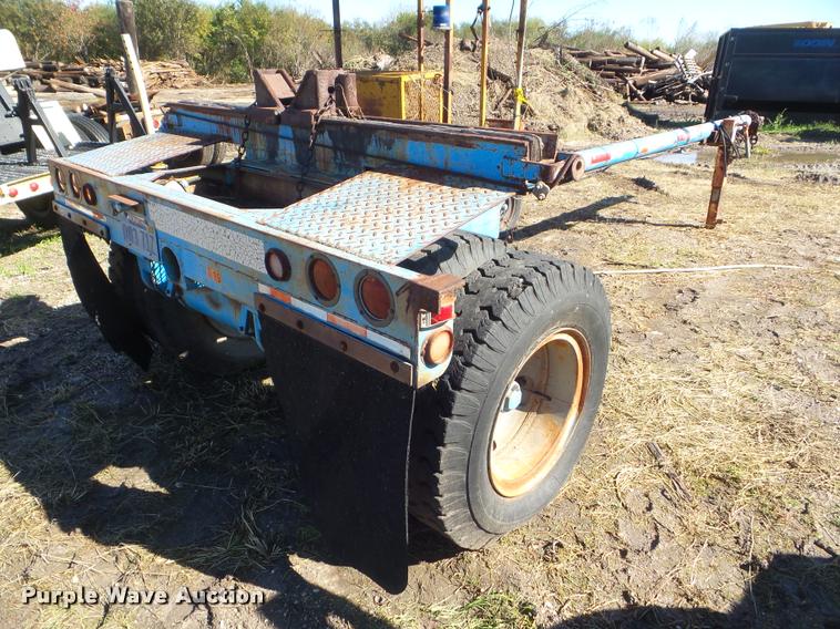 image for item DA5128 1950 Nabo pole trailer