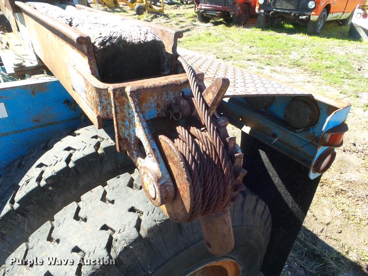 image for item DA5128 1950 Nabo pole trailer