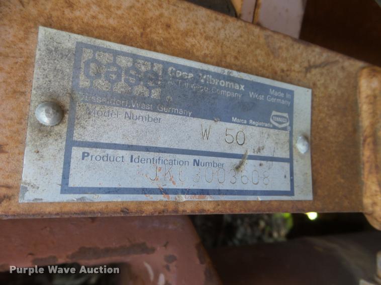 image for item DA5137 Case W50 walk behind compactor