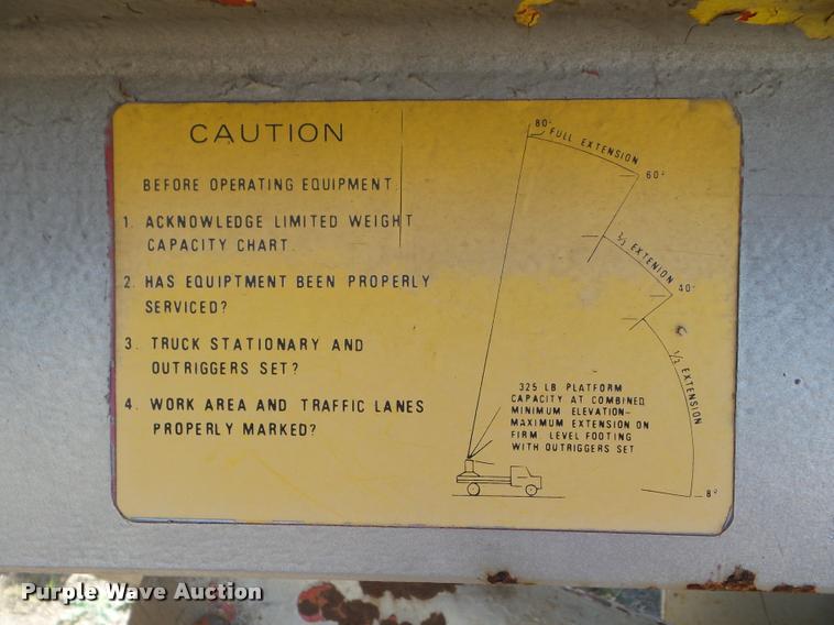 image for item DA5140 Wilkie aerial ladder