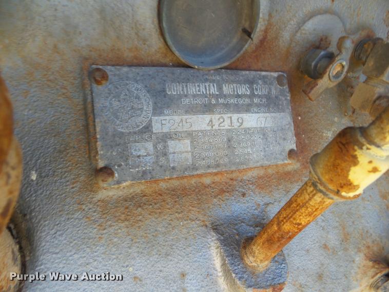 image for item DA5145 1968 Highway Trailer and Equipment digger derrick bed