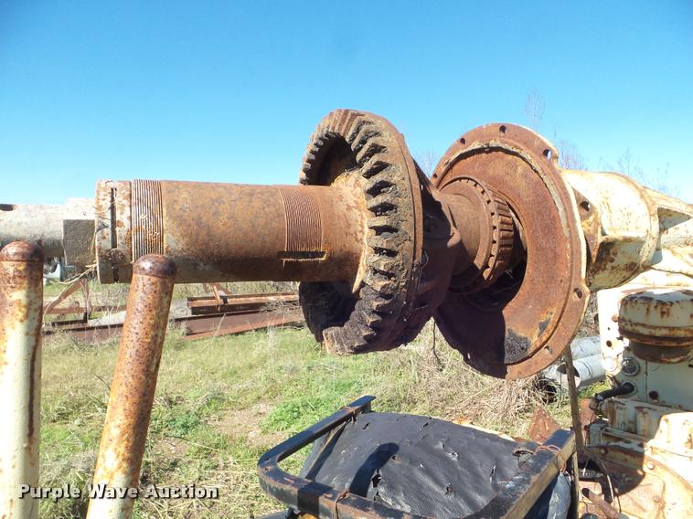 image for item DA5145 1968 Highway Trailer and Equipment digger derrick bed