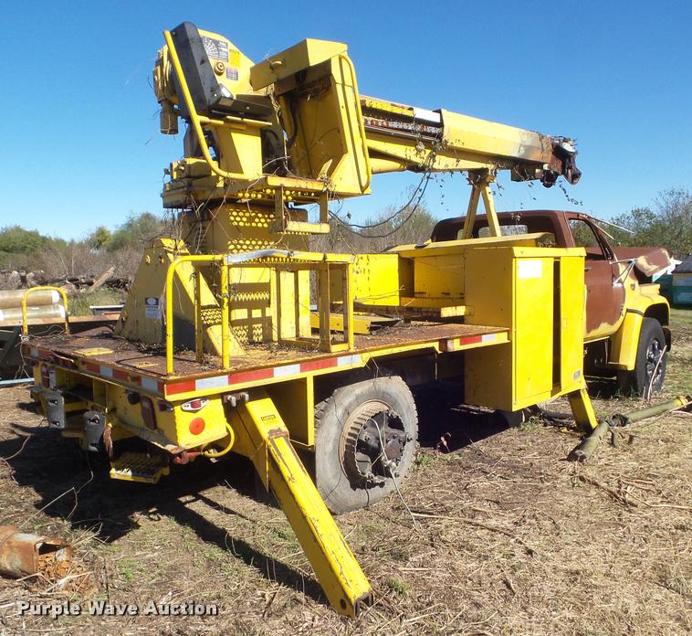 image for item DA5147 1985 Chevrolet Kodiak 70 bucket truck