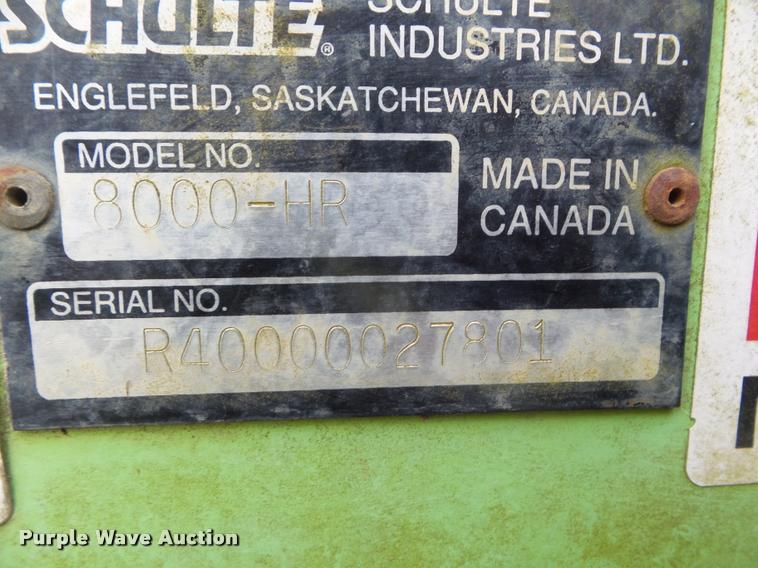 image for item DA5165 Schulte High Rise 8000 rock picker