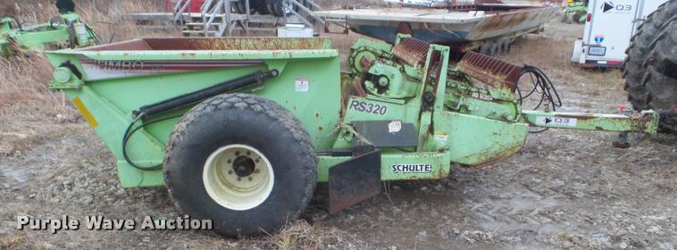 image for item DA5166 2008 Schulte RS320 Jumbo rock picker