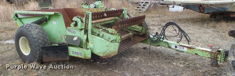 image for item DA5166 2008 Schulte RS320 Jumbo rock picker