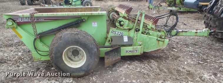 image for item DA5167 2008 Schulte RS320 Jumbo rock picker