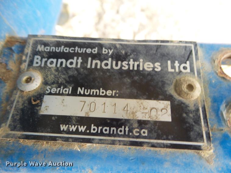 image for item DA5170 2008 Brandt Bale Commander VSF-X bale processor