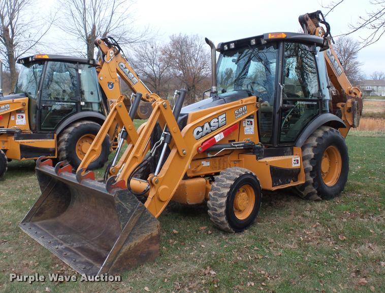 image for item DA5753 2012 Case 580 Super N backhoe