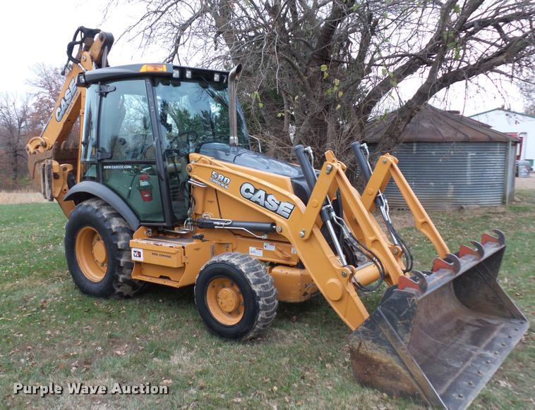 image for item DA5753 2012 Case 580 Super N backhoe