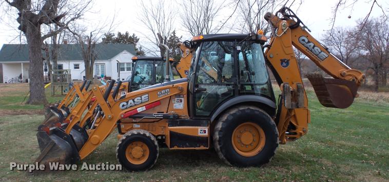 image for item DA5753 2012 Case 580 Super N backhoe