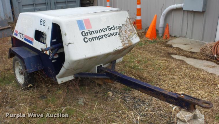 image for item DA5756 Grimmer Schmidt 175 air compressor