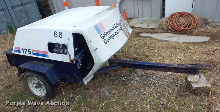 image for item DA5756 Grimmer Schmidt 175 air compressor
