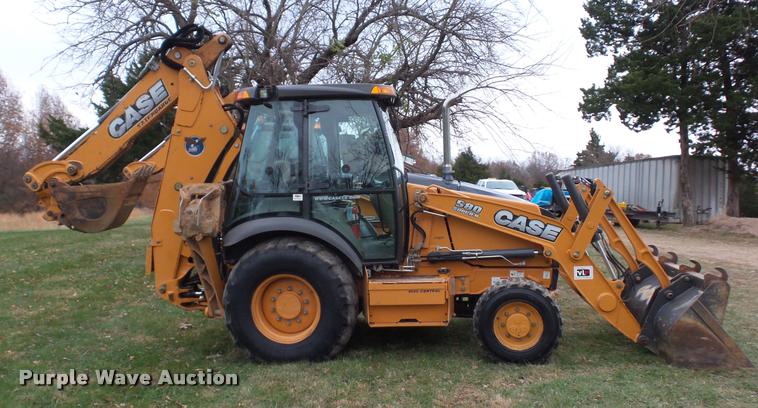 image for item DA5769 2012 Case 580 Super N backhoe