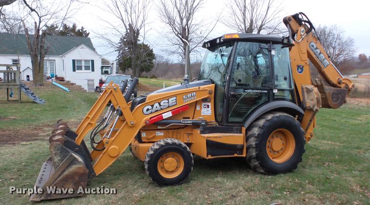 image for item DA5769 2012 Case 580 Super N backhoe