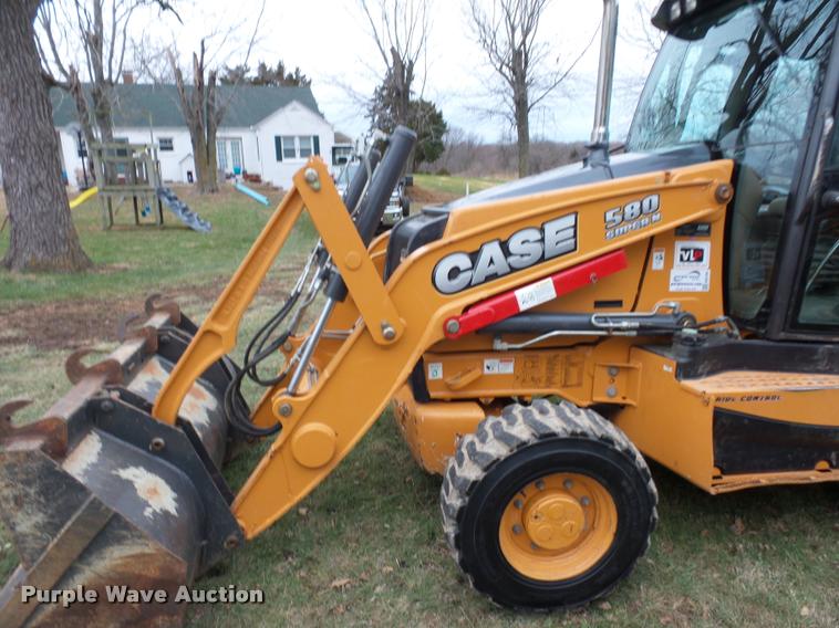 image for item DA5769 2012 Case 580 Super N backhoe