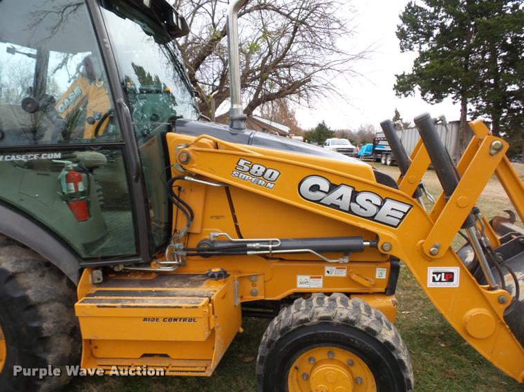 image for item DA5769 2012 Case 580 Super N backhoe