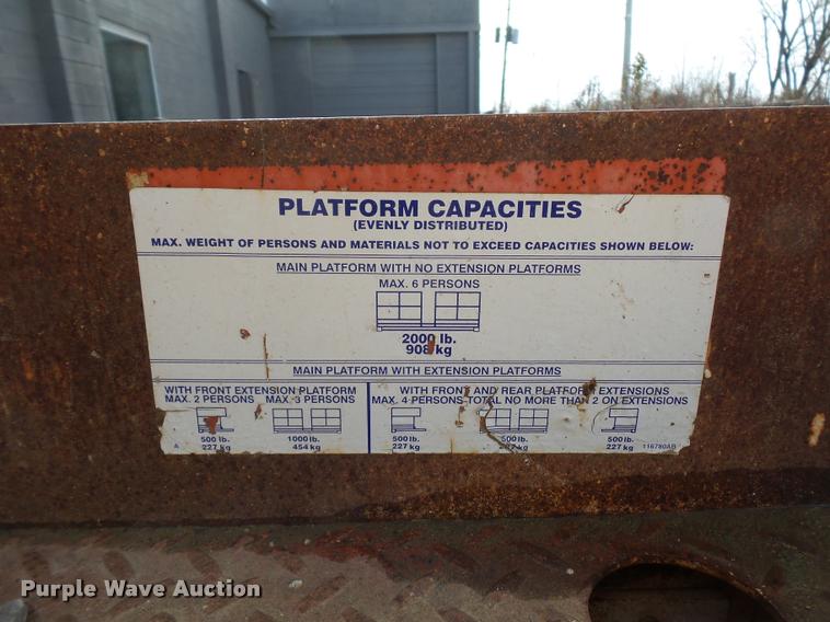 image for item DA5777 Skyjack SJ9250 scissor lift