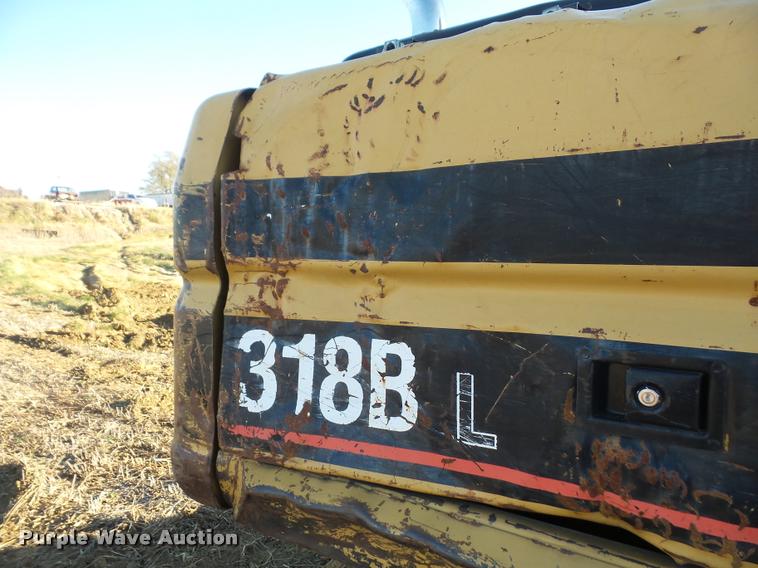 image for item DB2775 2000 Caterpillar 318B L excavator