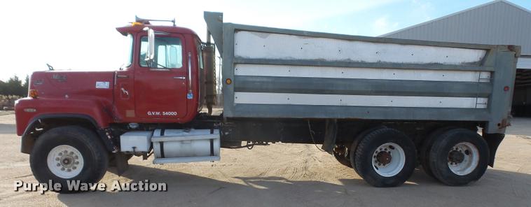 image for item DB2799 1987 Mack RS688LS dump truck